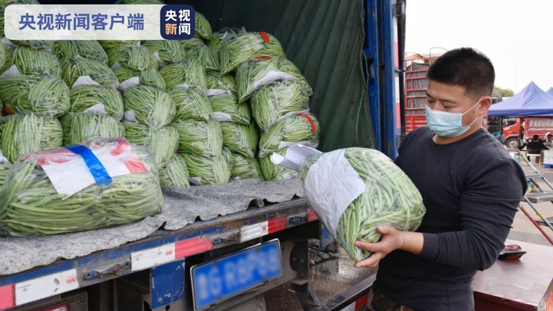 节日期间北京新发地蔬菜供应充足价格平稳